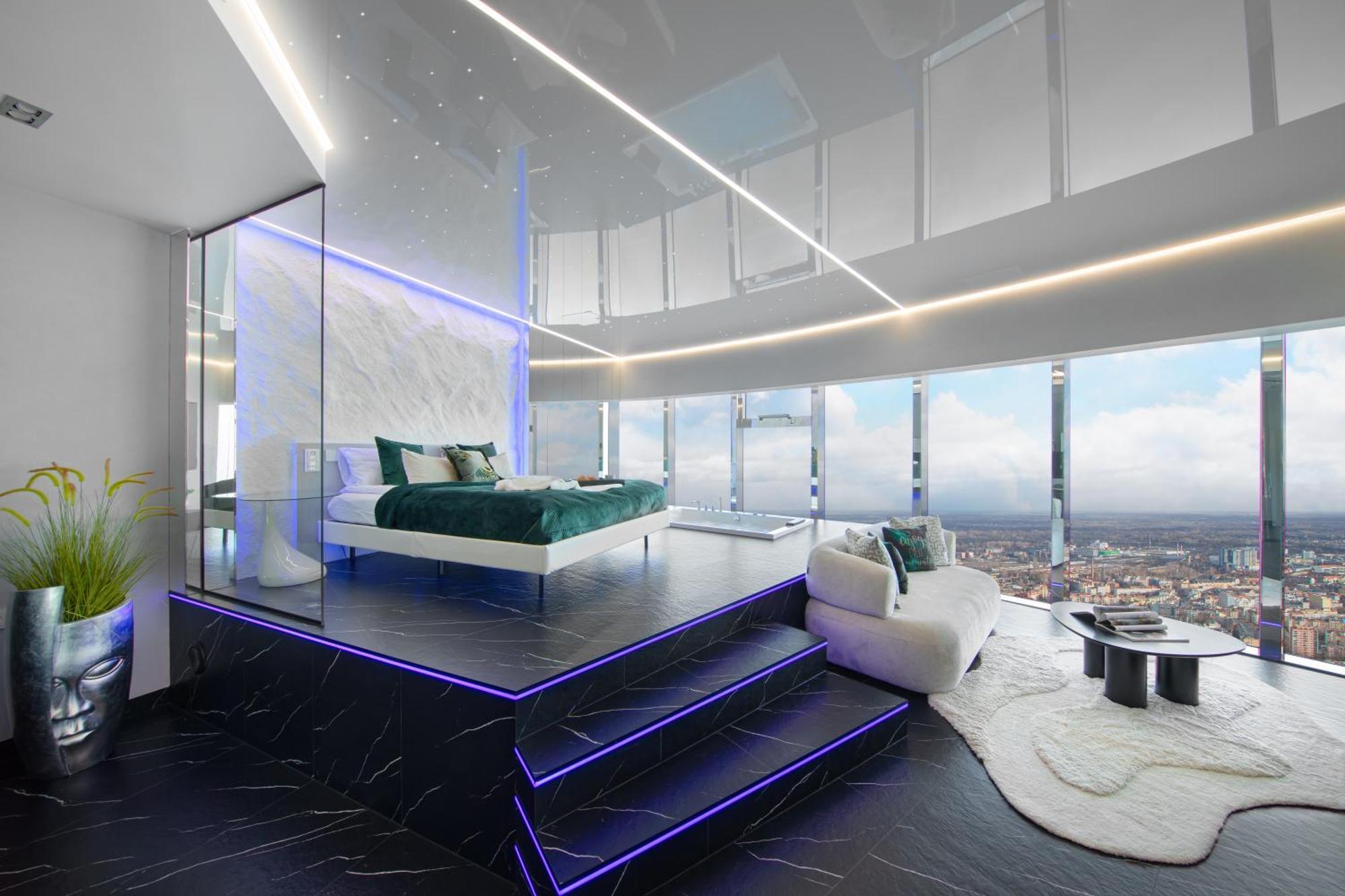Apartment Apartamenty Sky Tower Z Jakuzzi Przy Oknie Breslau