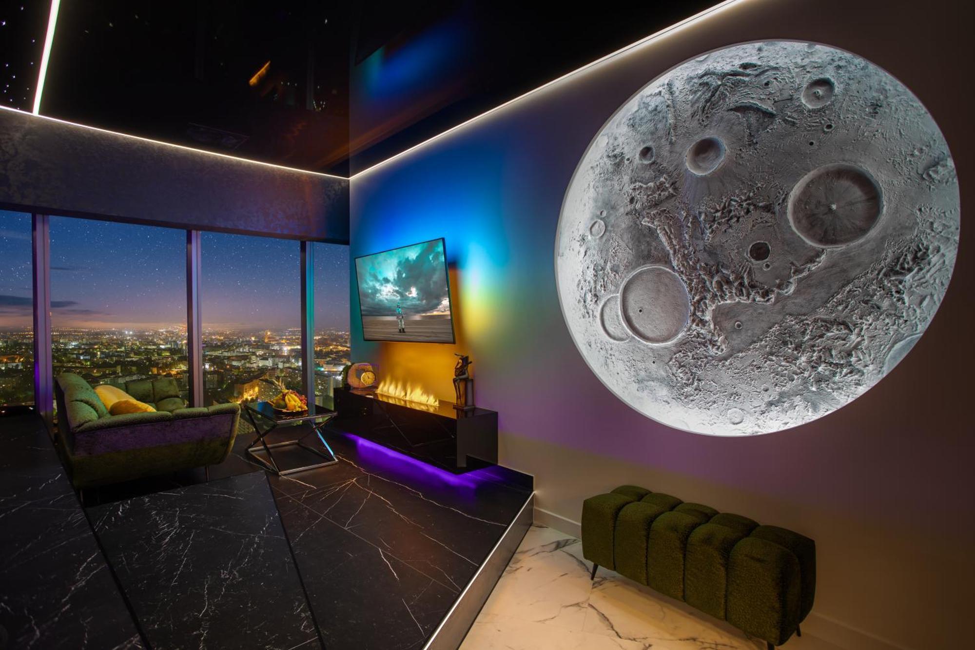 Apartamenty Sky Tower Z Jakuzzi Przy Oknie Apartment Breslau